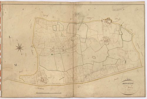 Prinquiau - Section C2 Bourg (section du)
