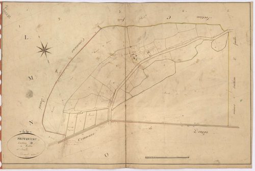 Prinquiau - Section D1 Tertre (section du)