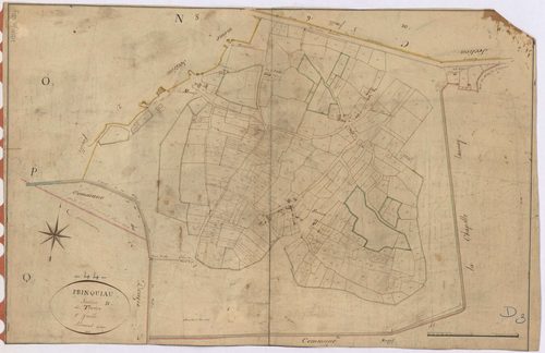 Prinquiau - Section D3 Tertre (section du)