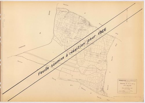 Prinquiau - Section C1 Bourg (section du) ; 1-452