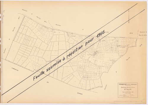 Prinquiau - Section D2 Tertre (section du) ; 109-534