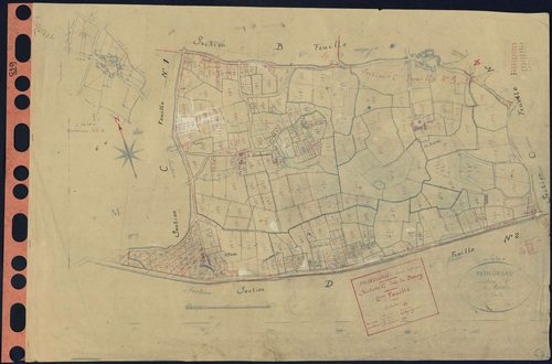 Prinquiau - Section C2 Bourg (section du) . 453-712