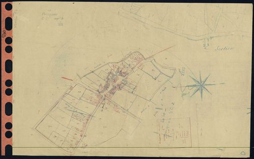Prinquiau - Section C3 Bourg (section du) . 713-814