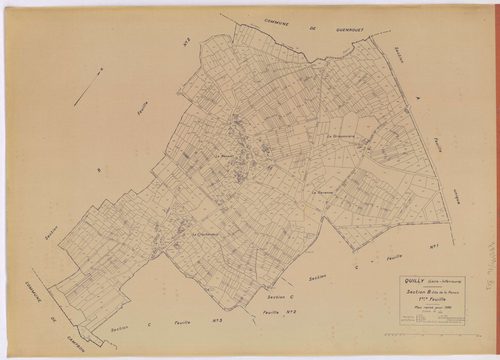 Quilly - Section B1 Rénais (section de La) ; 1-1053
