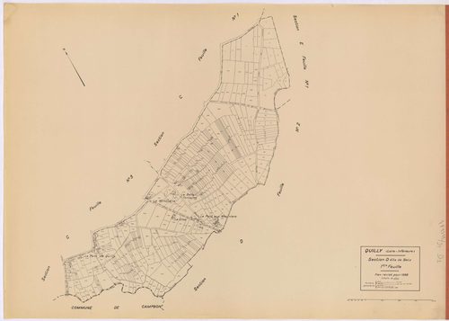 Quilly - Section D1 Betz (section de) ; 1-403