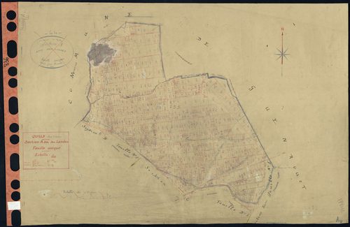 Quilly - Section A Landes (section des) . 1-738