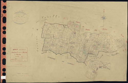 Quilly - Section C3 Bourg (section du) . 934-1393