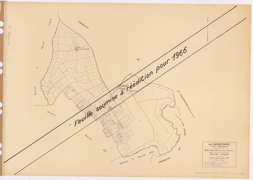La Regrippière - Section D Boisière (section de La) ; 1-251