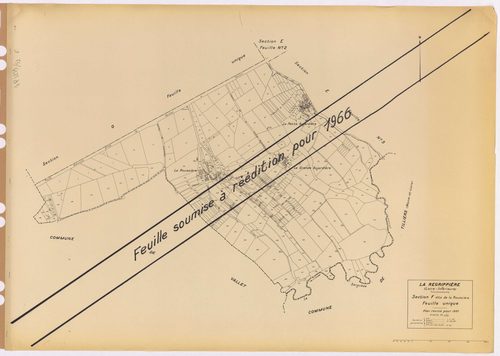 La Regrippière - Section F Roussière (section de La) ; 1-397