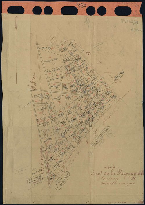 La Regrippière - Section A Grande Masure (section de La) . 1-279