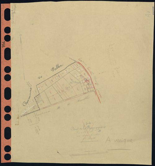 La Regrippière - Section A Grande Masure (section de La) . 1-279