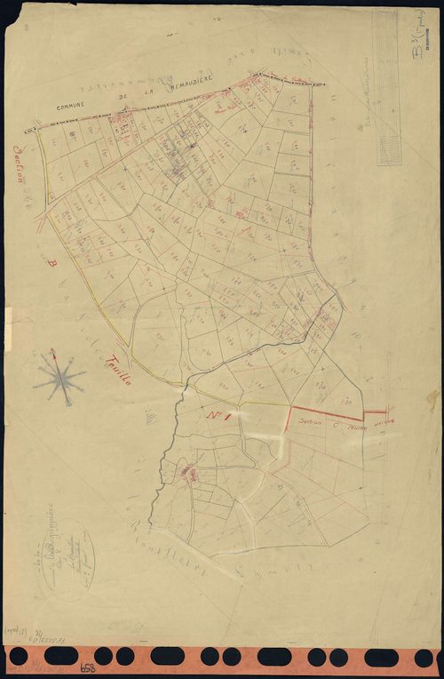 La Regrippière - Section B3 Brunetière (section de La) . 394-746
