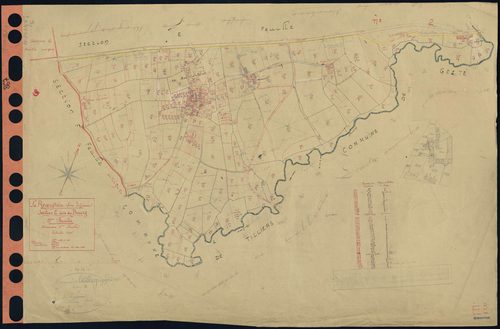 La Regrippière - Section E3 Bourg (section du) . 1190-1471