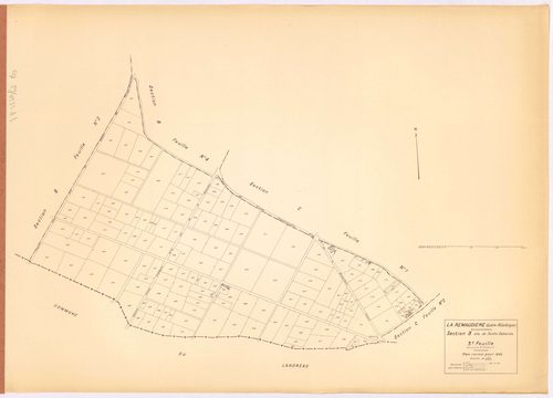La Remaudière - Section B3 Sainte-Catherine (section de La) ; 482-652