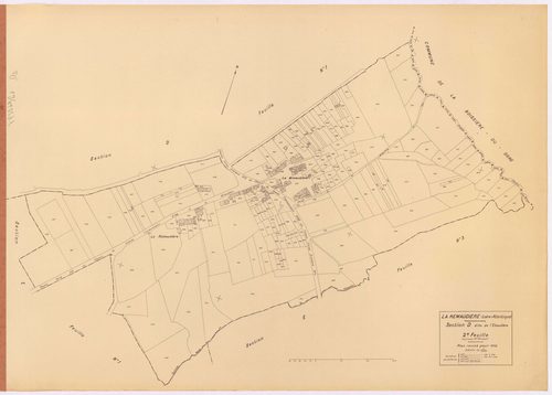 La Remaudière - Section D2 Ebaudière (section de l') ; 459-676