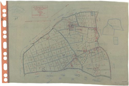 La Remaudière - Section B4 Sainte-Catherine (section de) . 653-883
