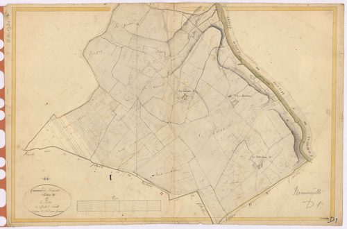 Remouillé - Section D1 Fétellière (section de La)