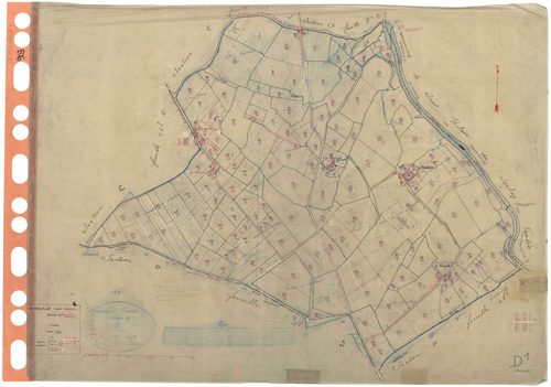 Remouillé - Section D1 Fétellière (section de La) . 1-168