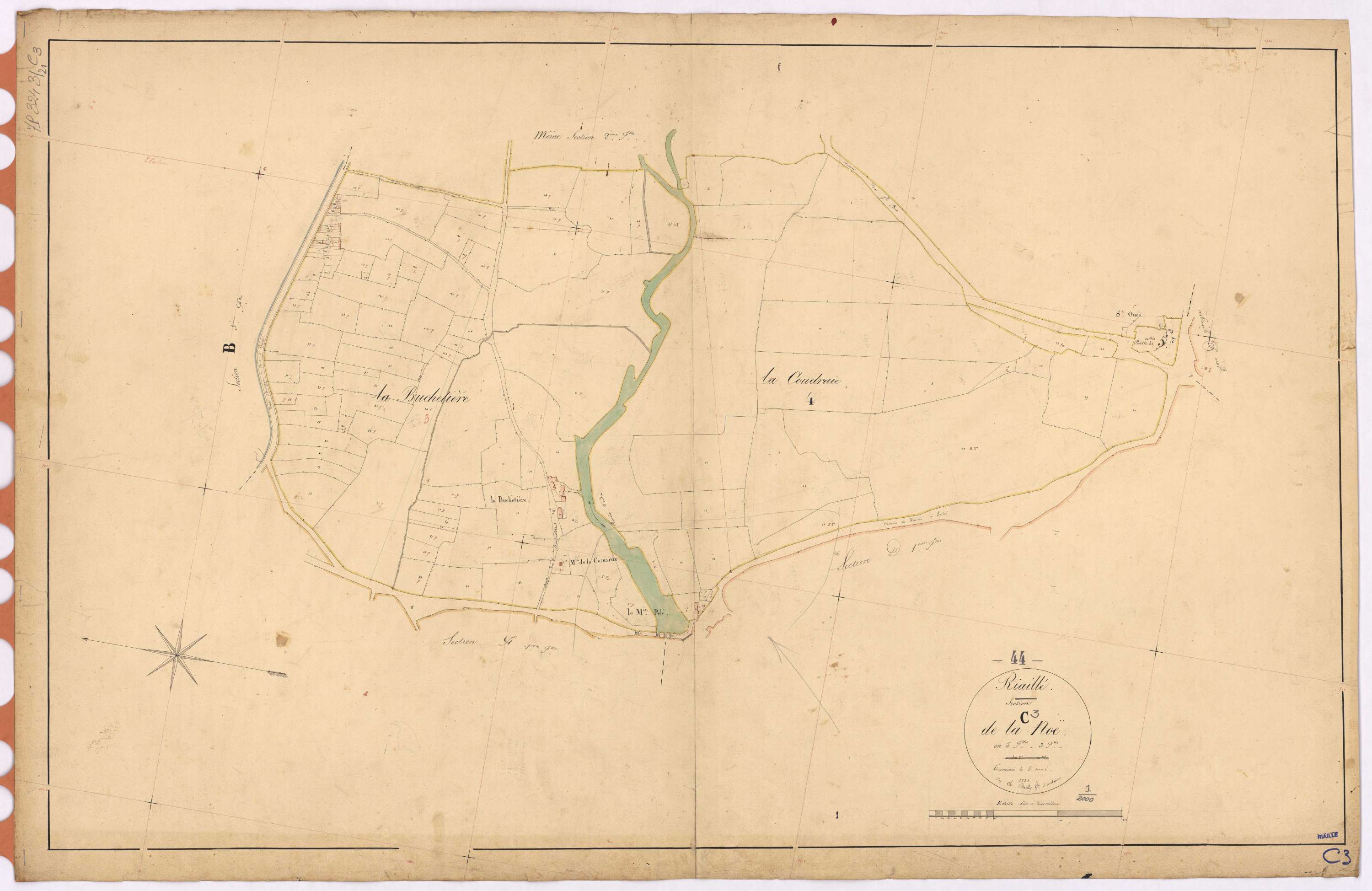 Riaillé - Section C3 Noë (section de La)