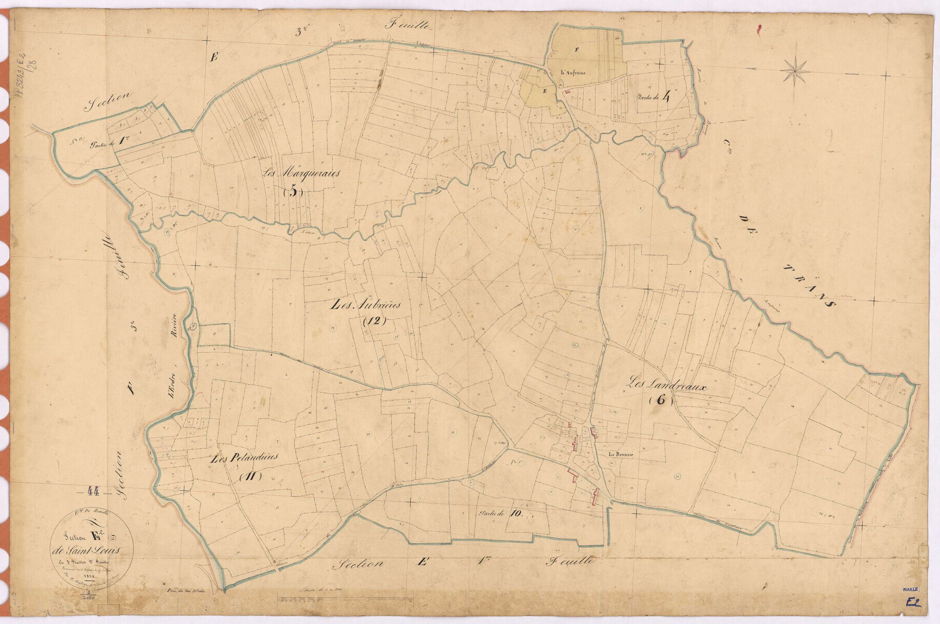 Riaillé - Section E2 Saint-Louis (section de)