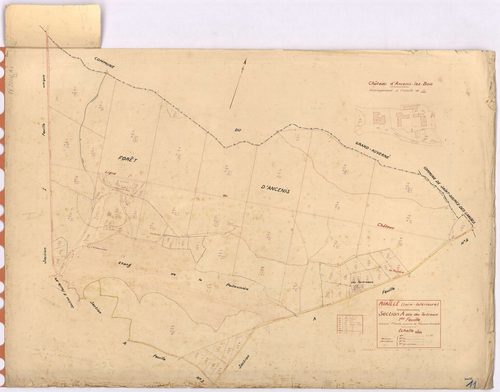 Riaillé - Section A1 Tertreaux (section des) ; 1-92