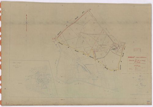 Riaillé - Section B3 Bourg (section du) ; 325-400