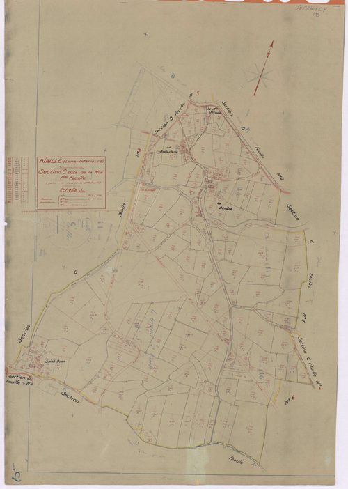 Riaillé - Section C7 Noë (section de La) ; 963-1156