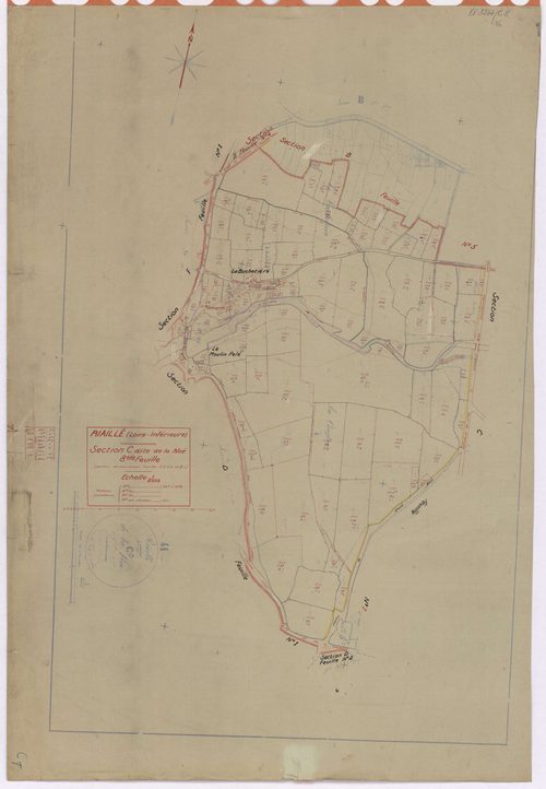 Riaillé - Section C8 Noë (section de La) ; 1157-1272
