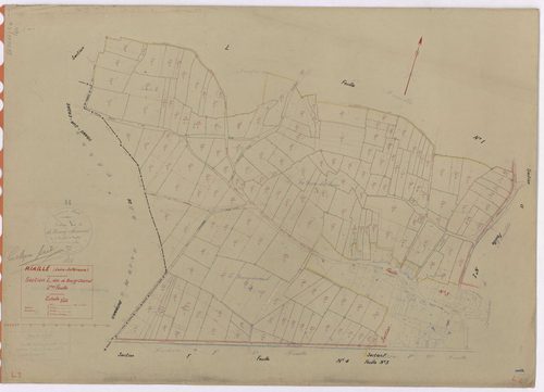 Riaillé - Section L2 Bourg-Chevreuil (section du) ; 168-334