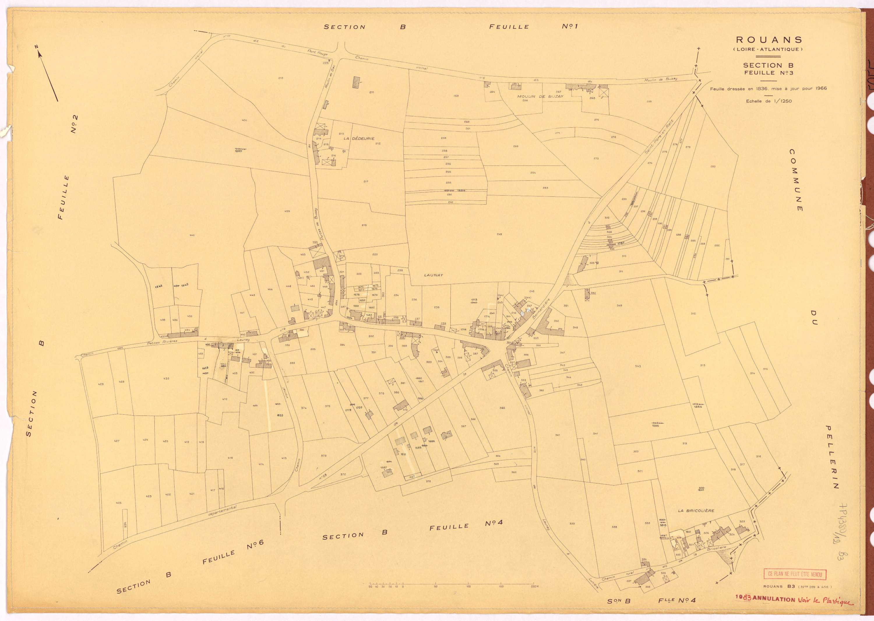 Rouans - Section B3 209-456