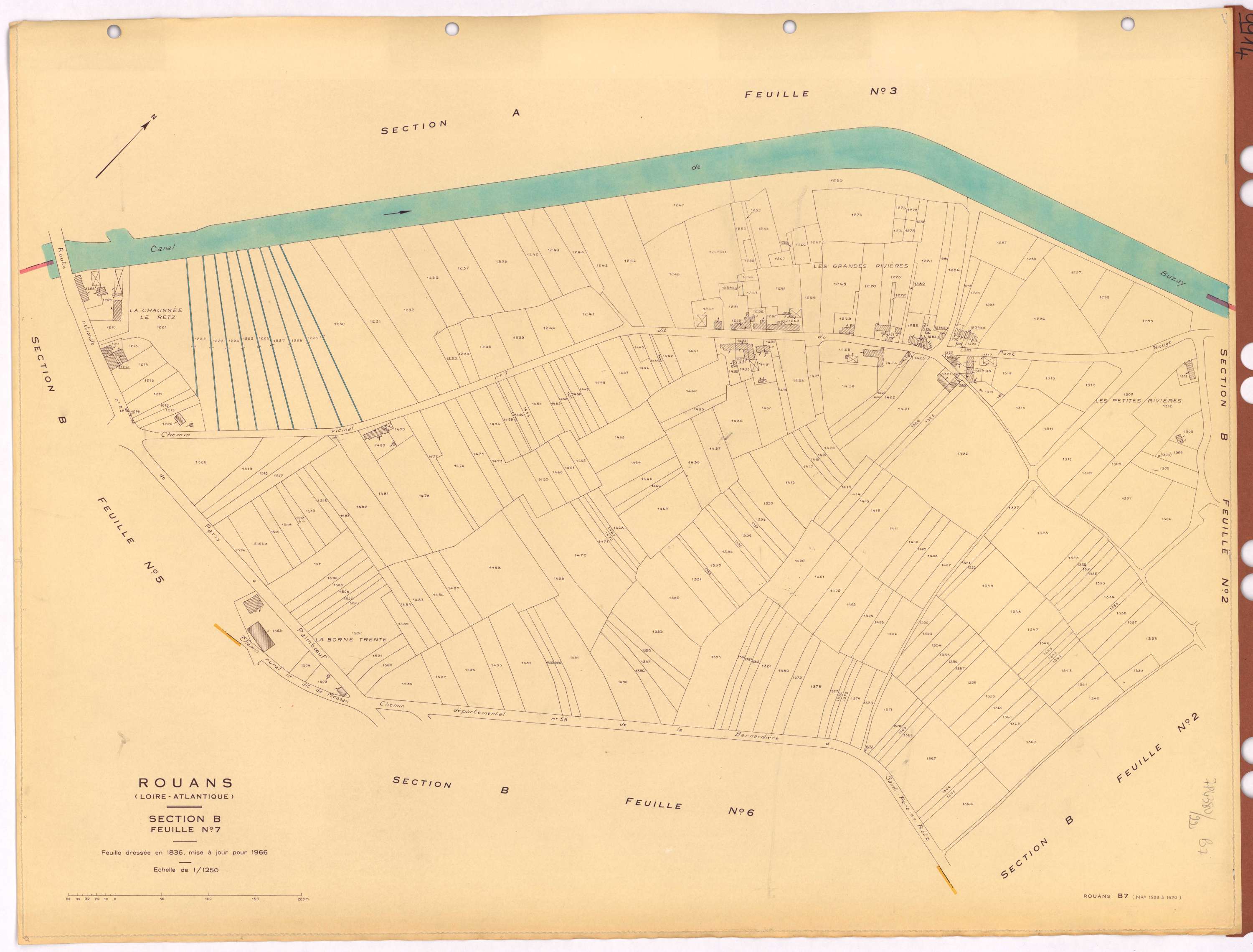Rouans - Section B7 1208-1520