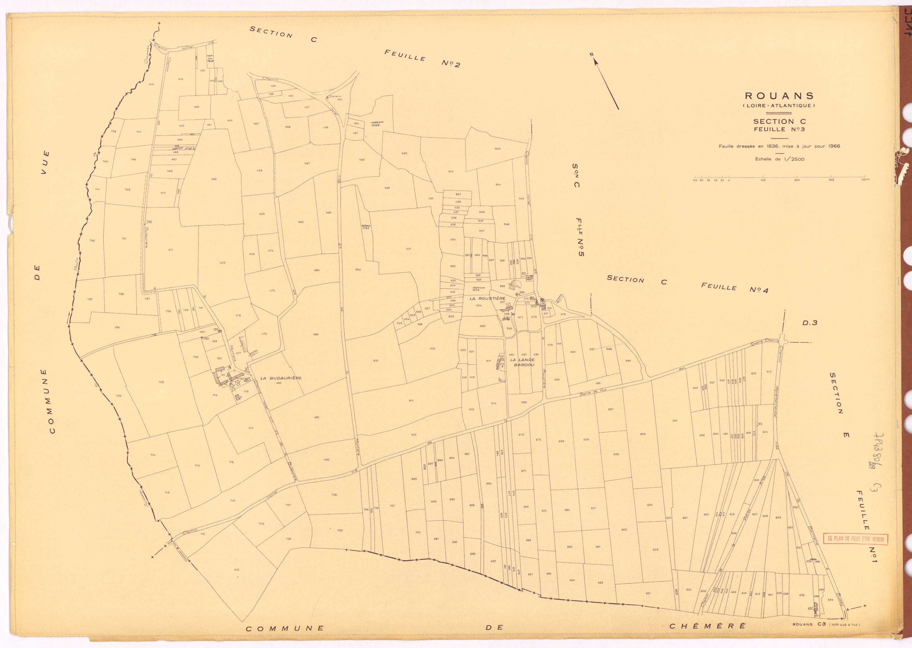Rouans - Section C3 448-748