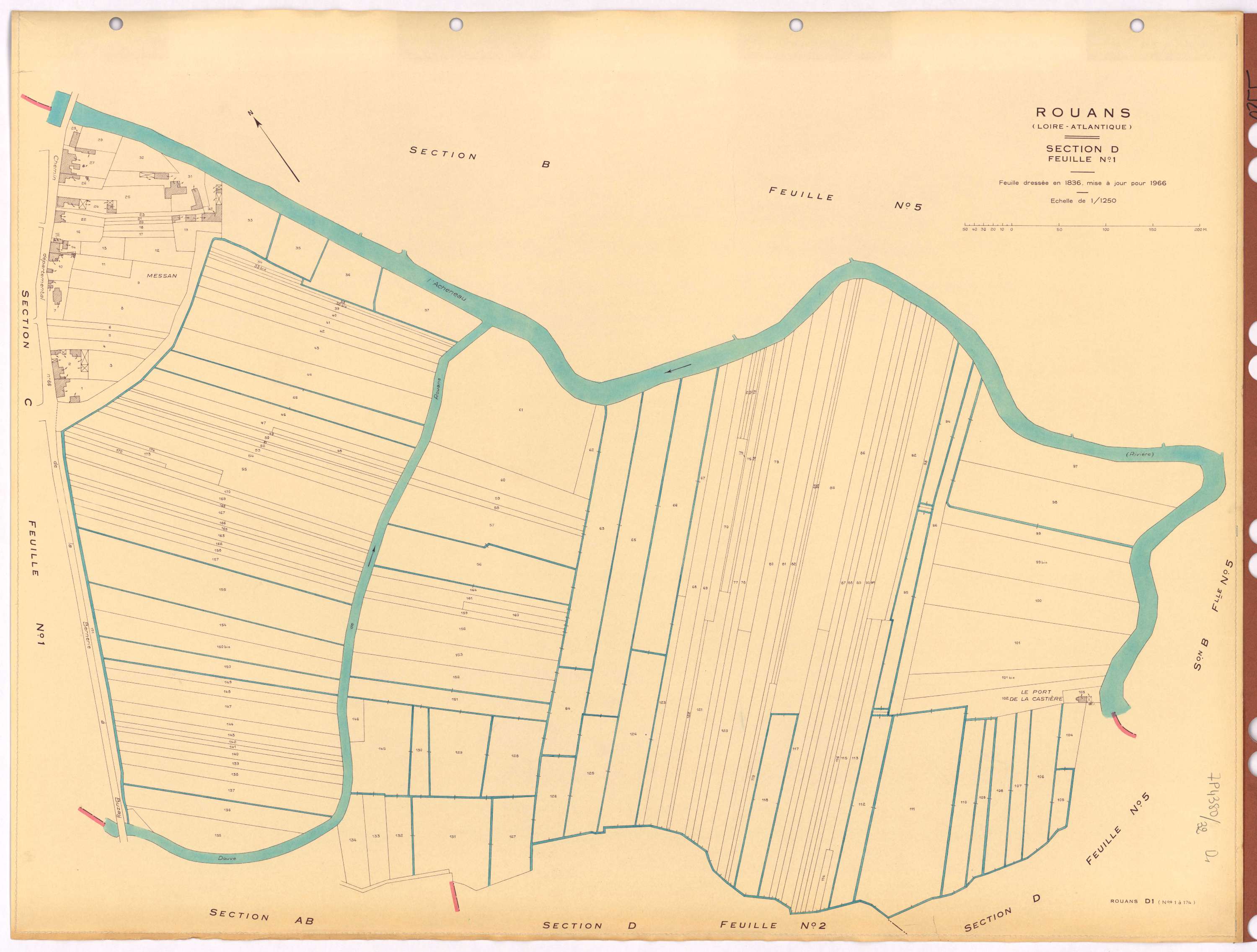 Rouans - Section D1 1-174