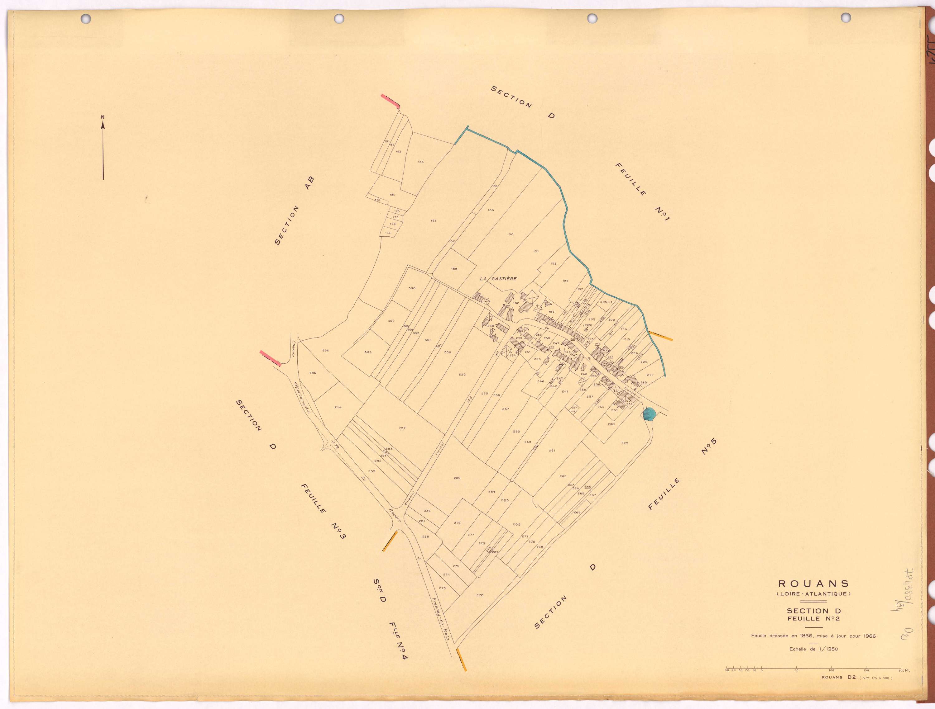 Rouans - Section D2 175-308