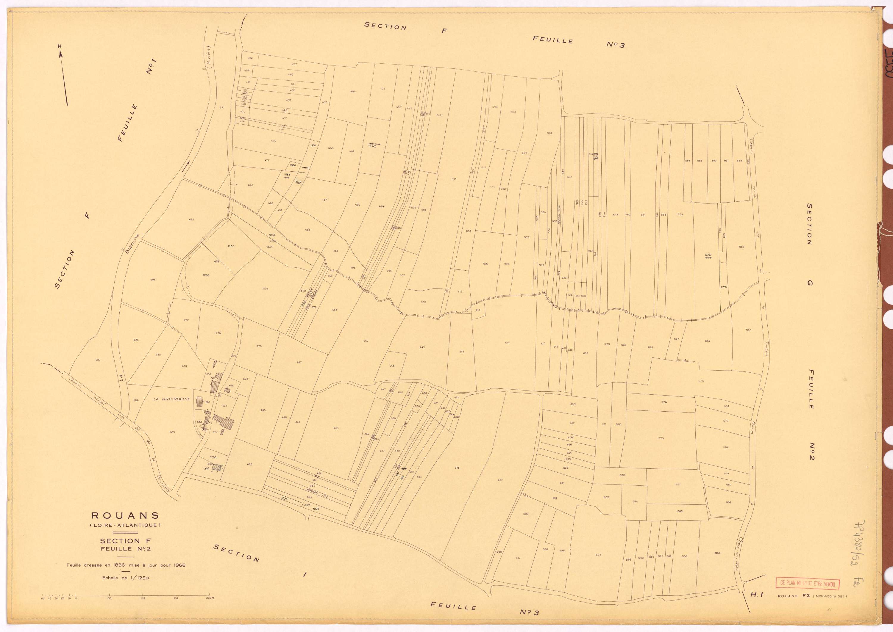 Rouans - Section F2 456-691