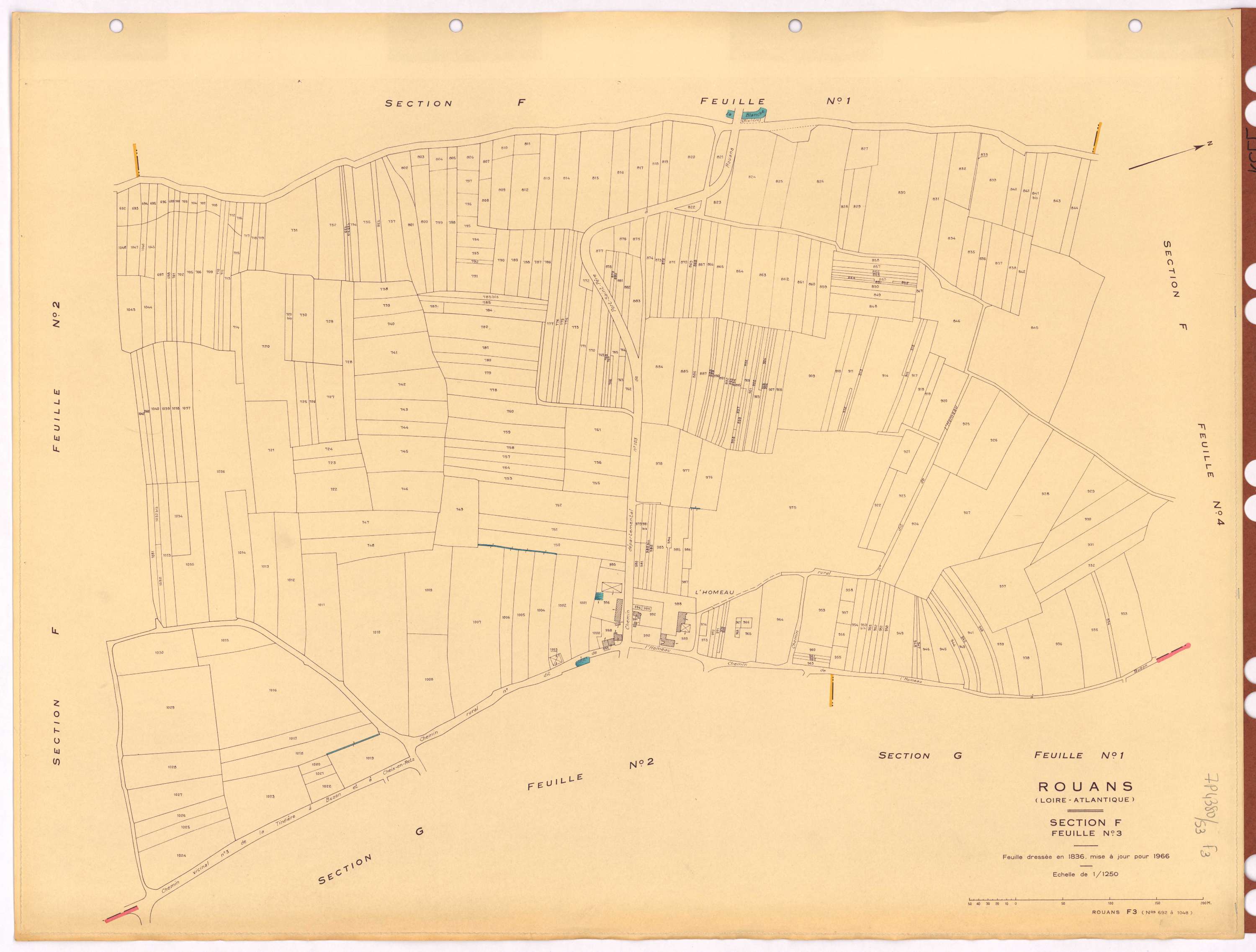 Rouans - Section F3 692-1048