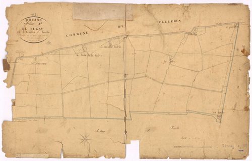Rouans - Section A1 Buzay (section de) ; 1-73bis