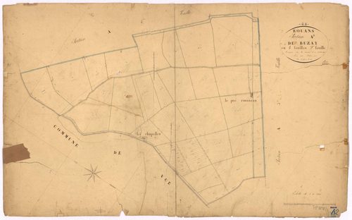 Rouans - Section A2 Buzay (section de) ; 74-123