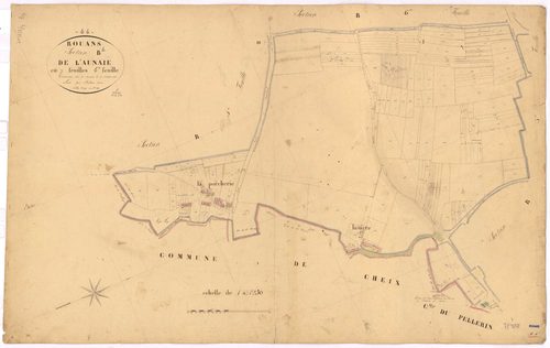 Rouans - Section B4 Aunaie (section de l') ; 992-1187