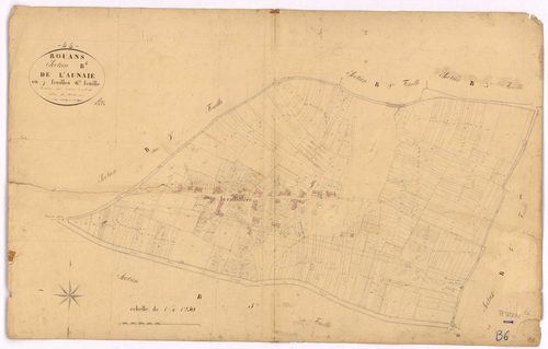 Rouans - Section B6 Aunaie (section de l') ; 1532-2095