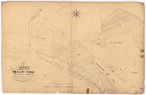 Rouans - Section C1 Basse-Ville (section de La) ; 1-292