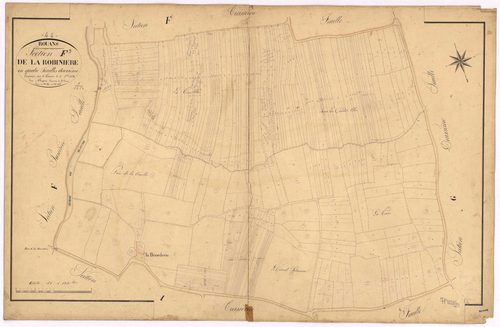 Rouans - Section F2 Robinière (section de La) ; 590-925