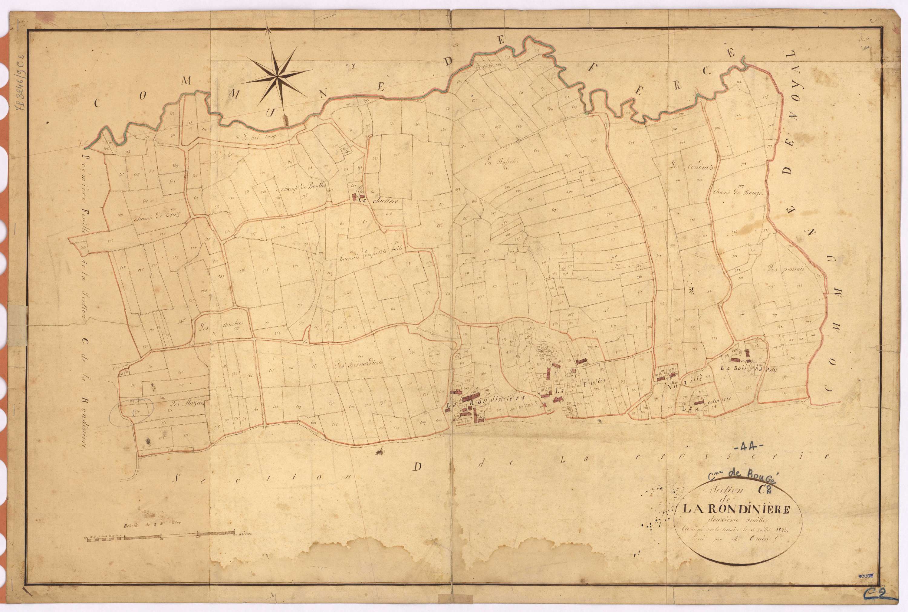 Rougé - Section C2 Rondinière (section de La)