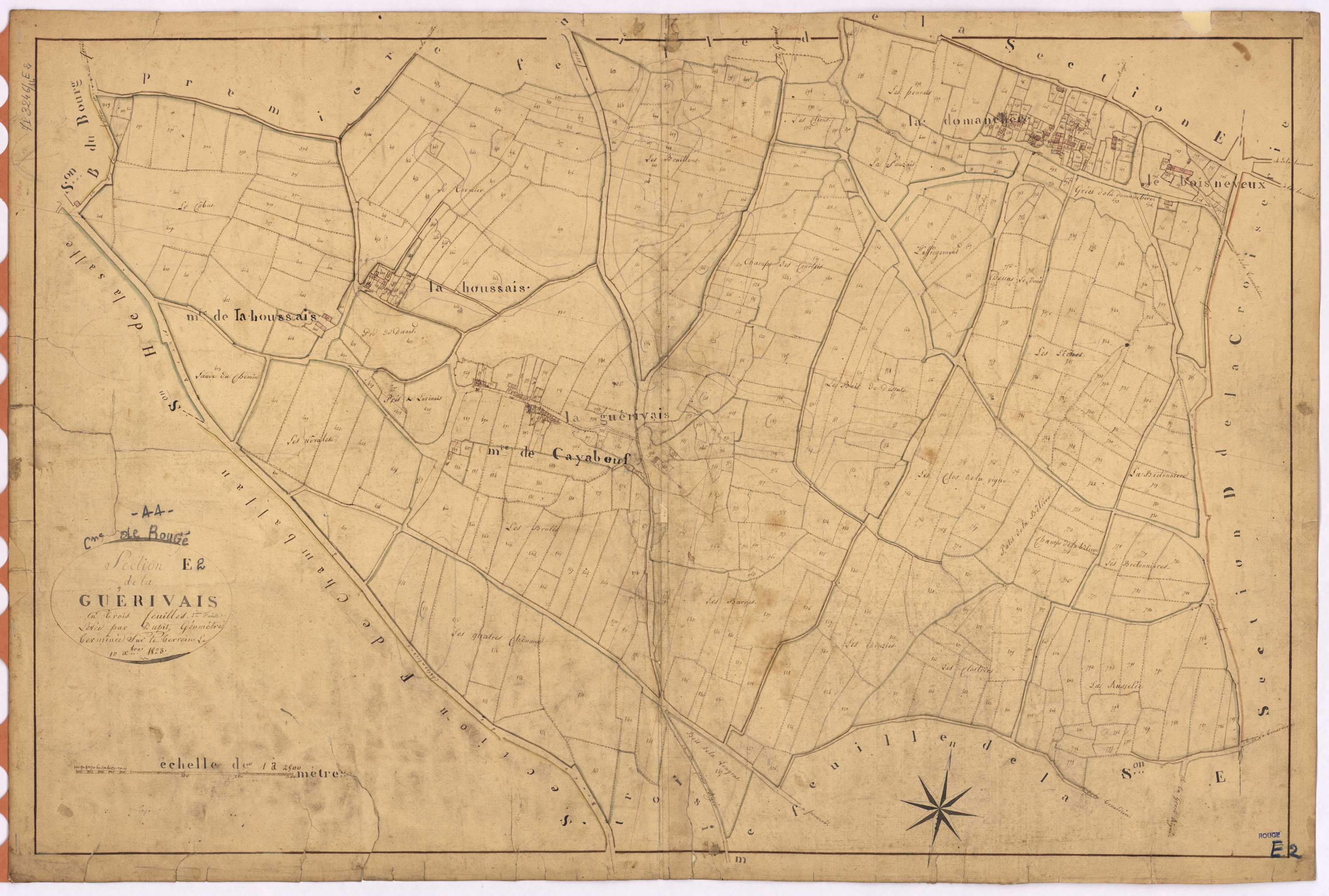 Rougé - Section E2 Guérivais (section de La)