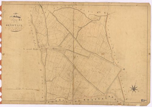 Rougé - Section E3 Guérivais (section de La)