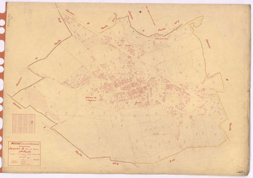 Rougé - Section B2 Bourg (section du) ; 59-390