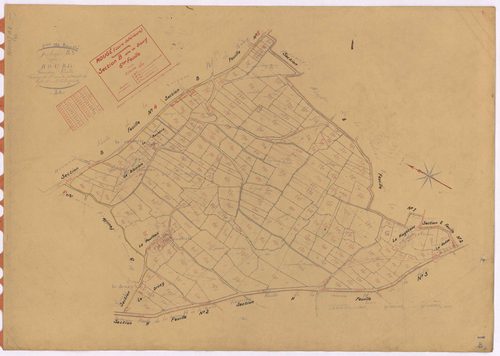 Rougé - Section B6 Bourg (section du) ; 900-1181