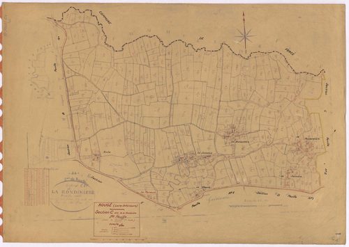 Rougé - Section C1 Rondinière (section de La) ; 1-374