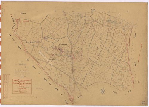 Rougé - Section E2 Guérivais (section de La) ; 303-632