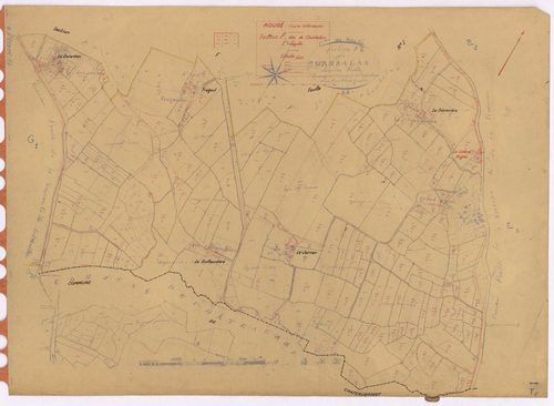 Rougé - Section F2 Chamballan (section de) ; 158-360